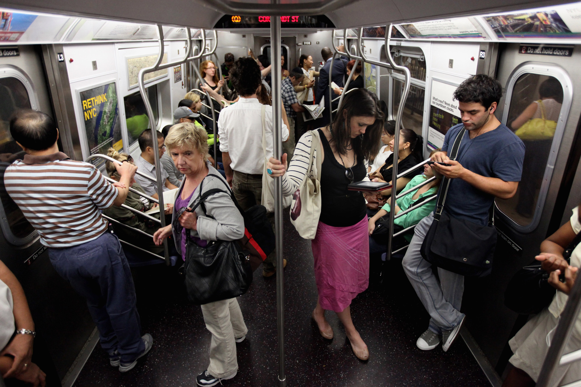 New Yorkers Face Crippled Commute One Day After Hurricane Hits City